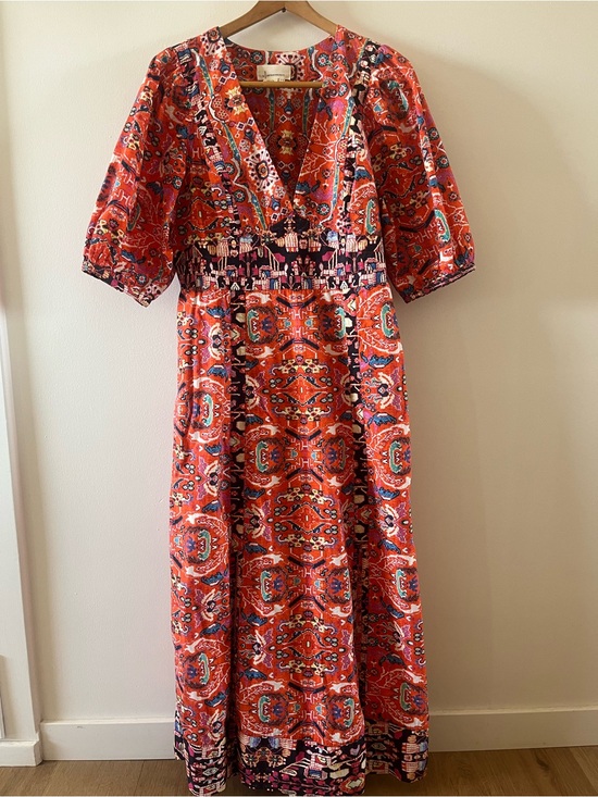 Anthropologie Dresses & Skirts - Anthropologie Women’s Printed V-Neck Maxi Dress